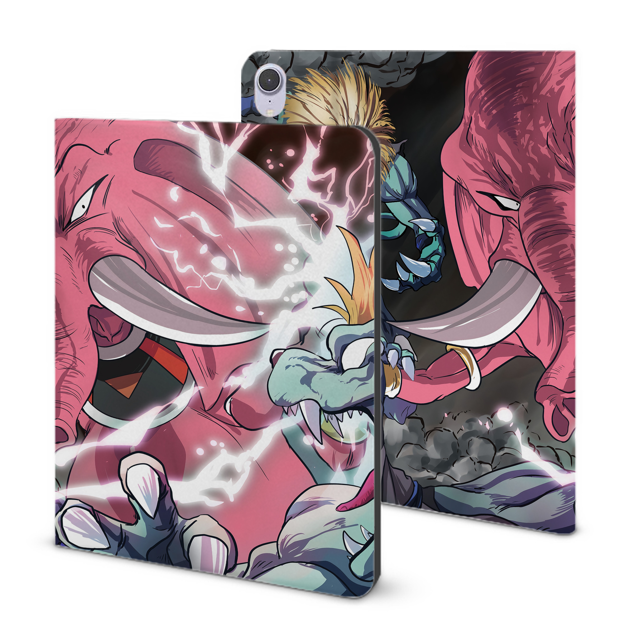 （画像用） ドラゴンボール DRAGON BALL IPad ケース ブック型 PUレザー TPU 耐衝撃 軽量 薄型 ペン収納なし 全面保護 IPad 各モデル対応